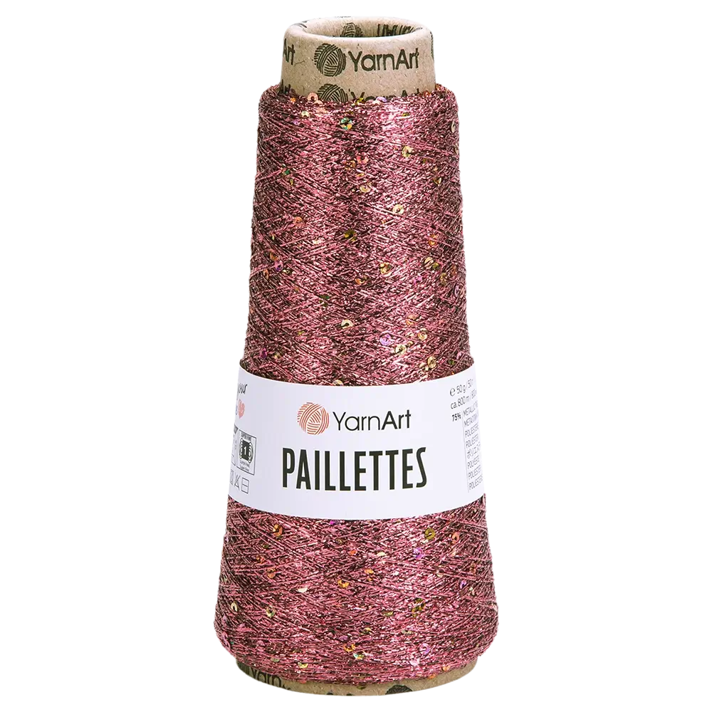 #Farbe_YarnArt Paillettes | 8004 Rosa