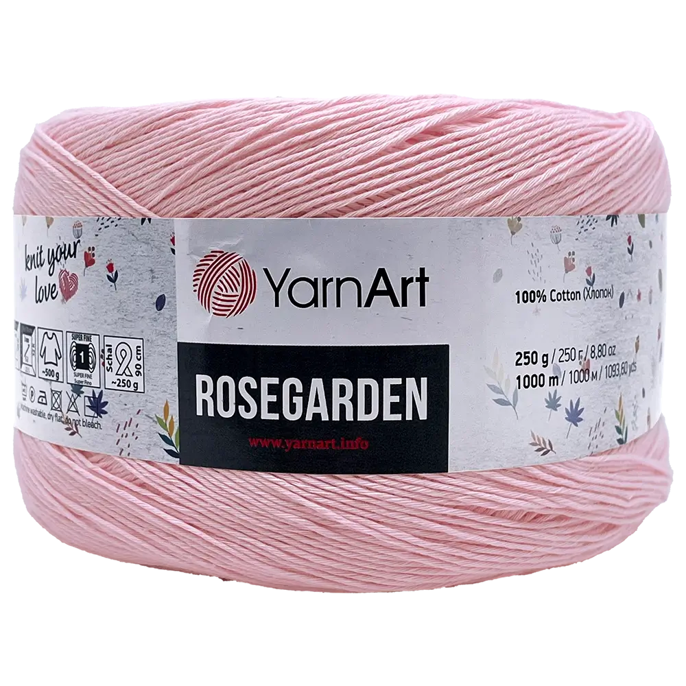 #Farbe_YarnArt Rosegarden | 313 Hellrosa-Rosa-Lila-Mauve