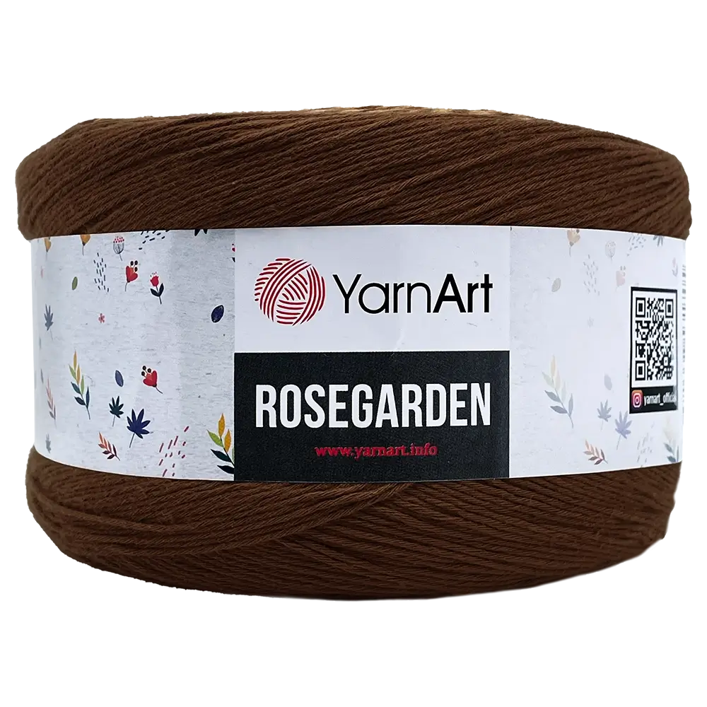 #Farbe_YarnArt Rosegarden | 322 Braun-Hellbraun-Gelb-Grün-Khaki