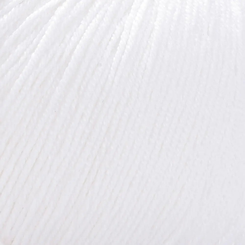 #Farbe_YarnArt Baby Cotton | 400 Schneeweiß