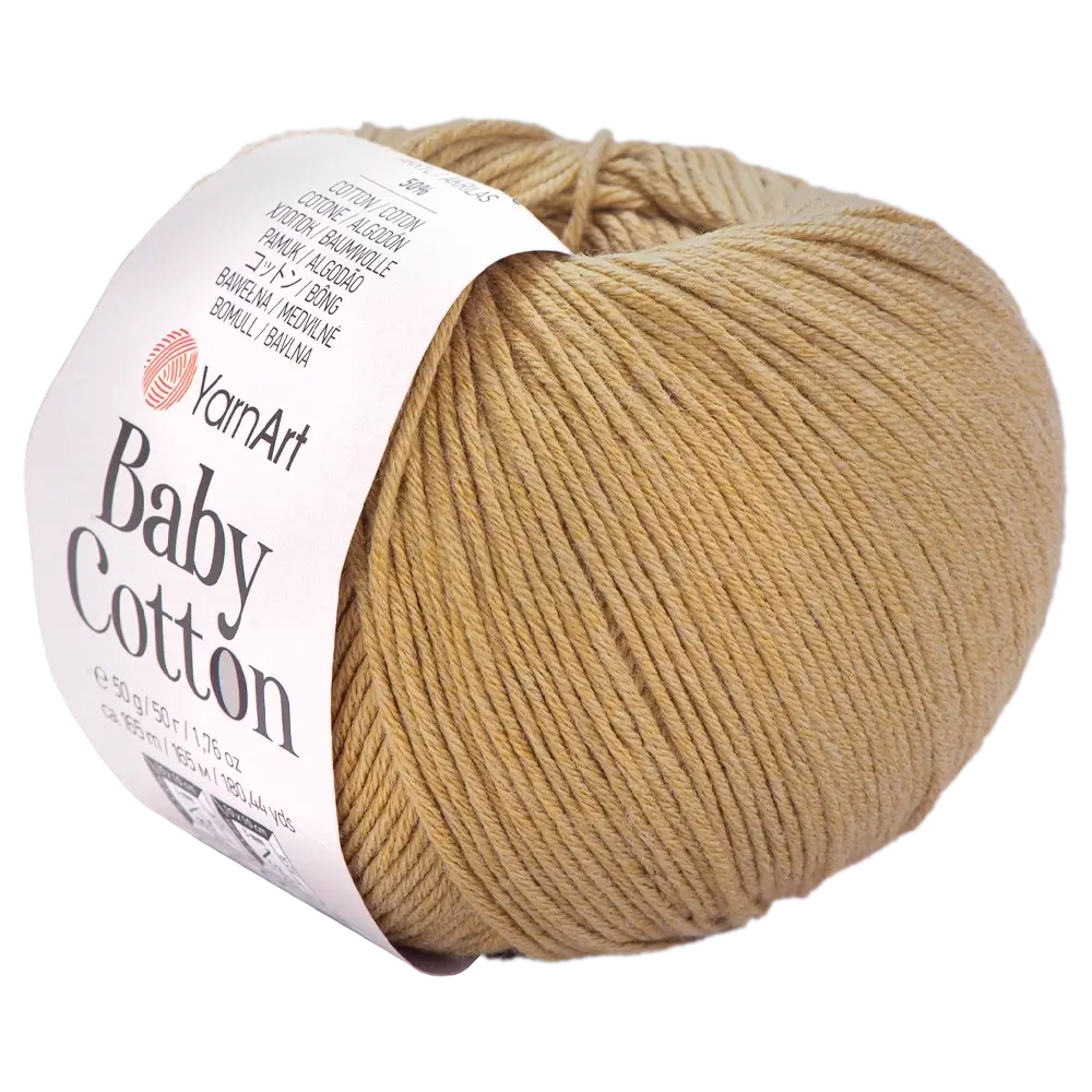 #Farbe_YarnArt Baby Cotton | 405 Beige