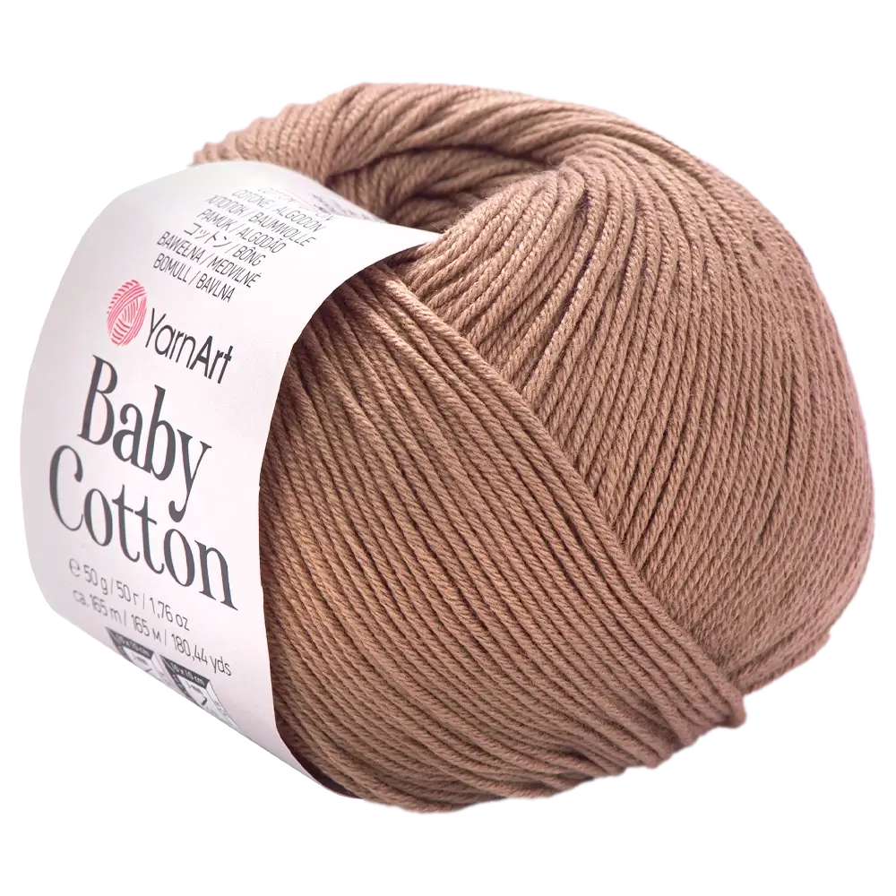 #Farbe_YarnArt Baby Cotton | 407 Nougat