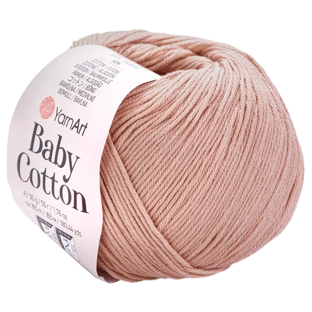 #Farbe_YarnArt Baby Cotton | 413 Rose