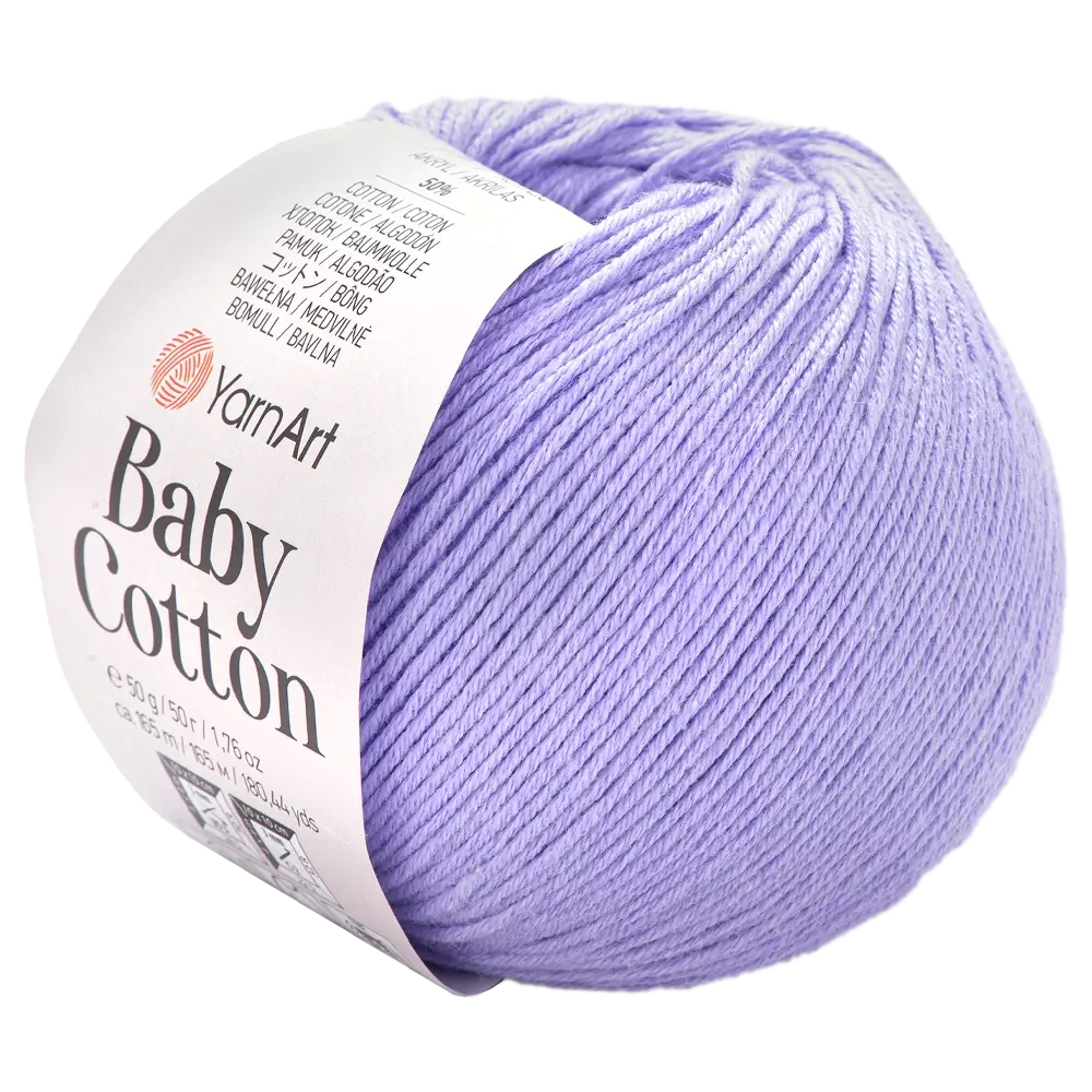 #Farbe_YarnArt Baby Cotton | 417 Flieder