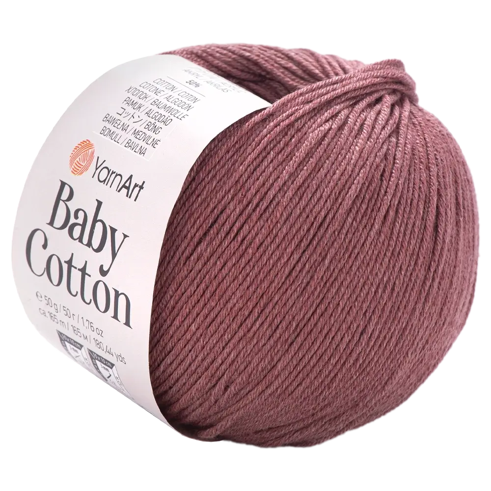 #Farbe_YarnArt Baby Cotton | 419 Antikviolett