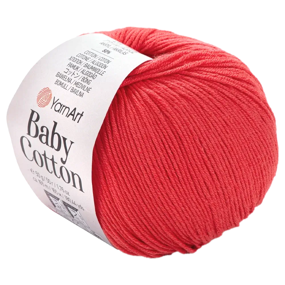 #Farbe_YarnArt Baby Cotton | 423 Melone