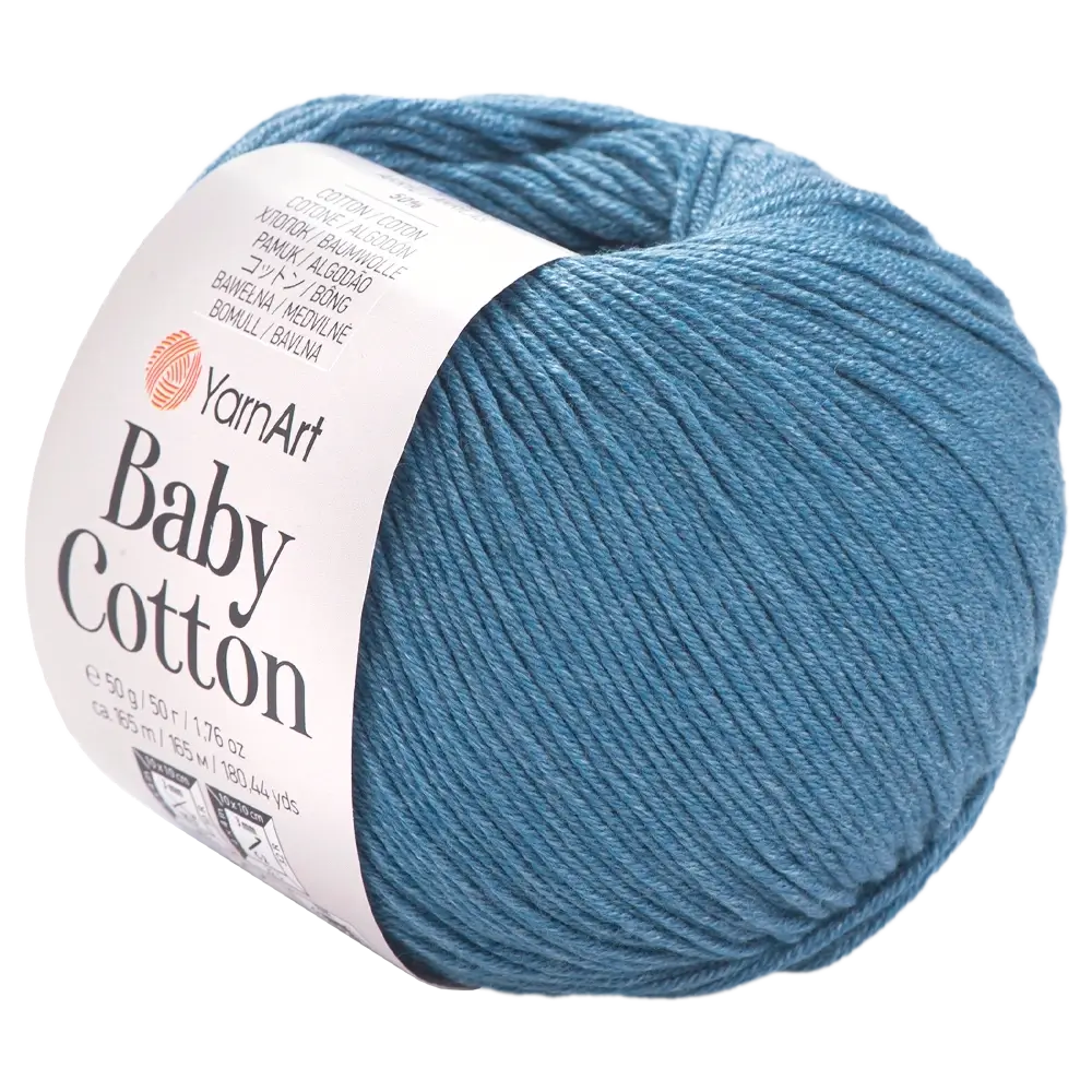 #Farbe_YarnArt Baby Cotton | 447 Jeans