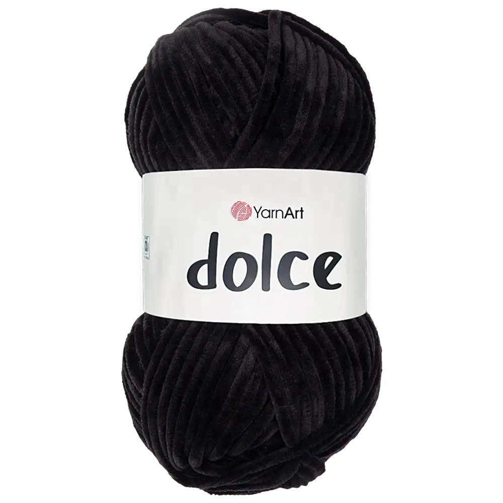 #Farbe_YarnArt Dolce | 742 Schwarz