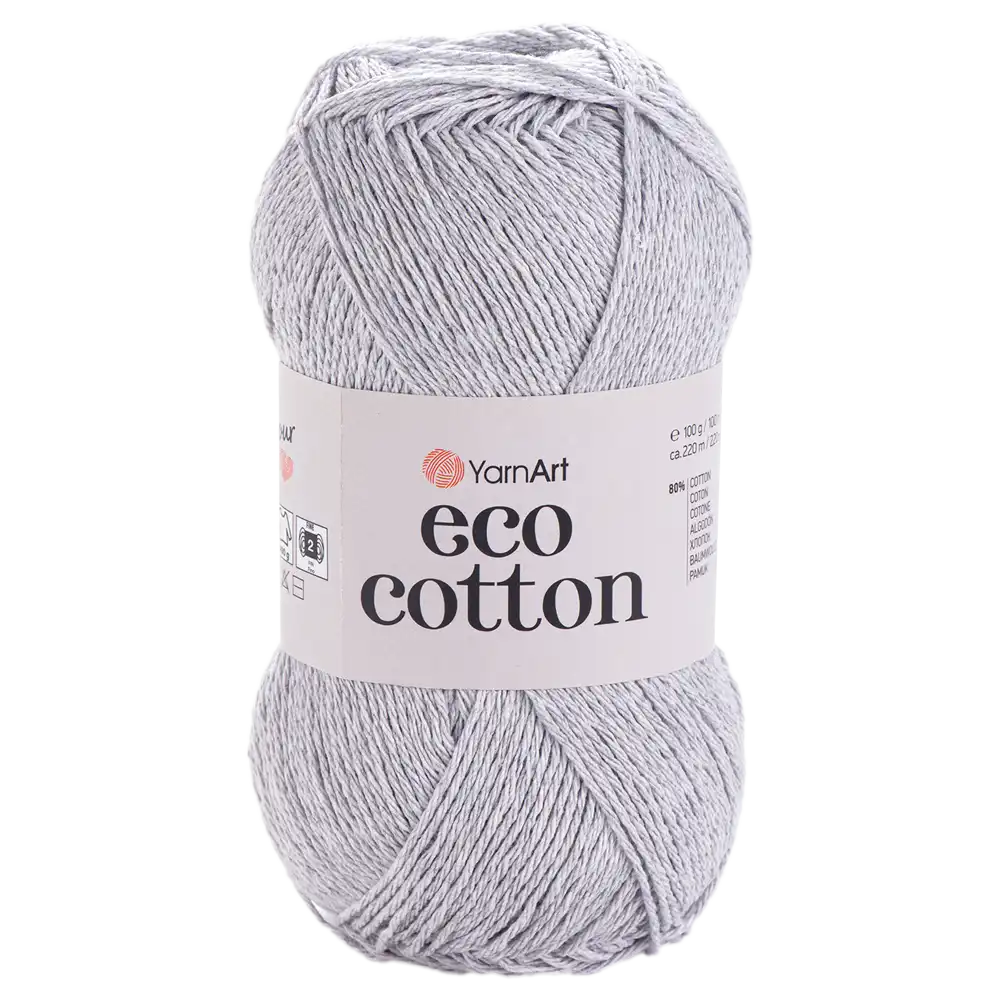 #Farbe_YarnArt Eco-Cotton | 763 Grau