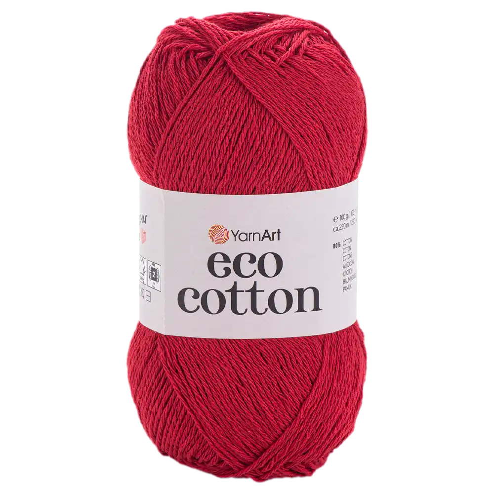 #Farbe_YarnArt Eco-Cotton | 769 Rot