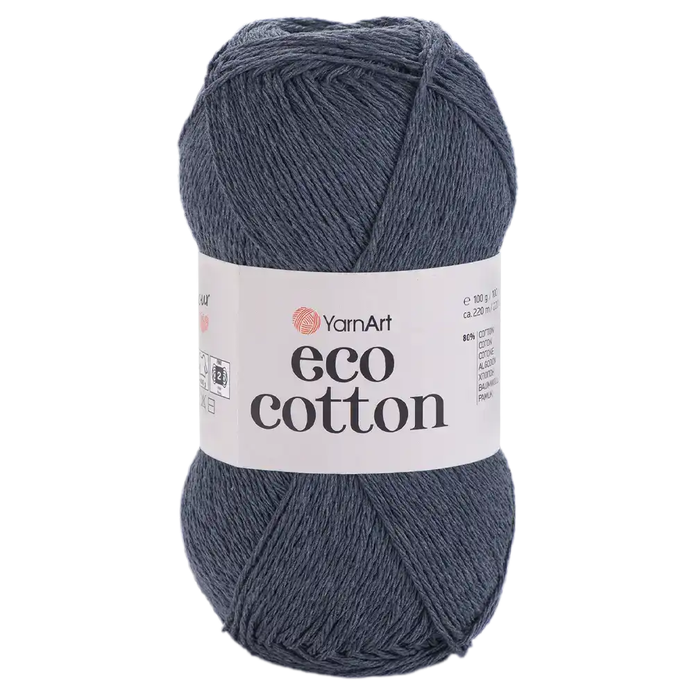 #Farbe_YarnArt Eco-Cotton | 773 Anthrazit