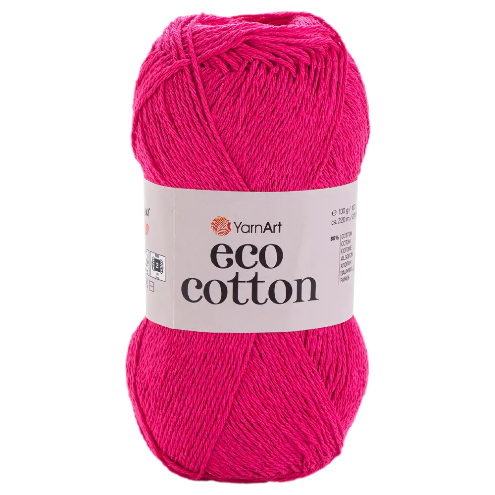 #Farbe_YarnArt Eco-Cotton | 775 Fuchsia