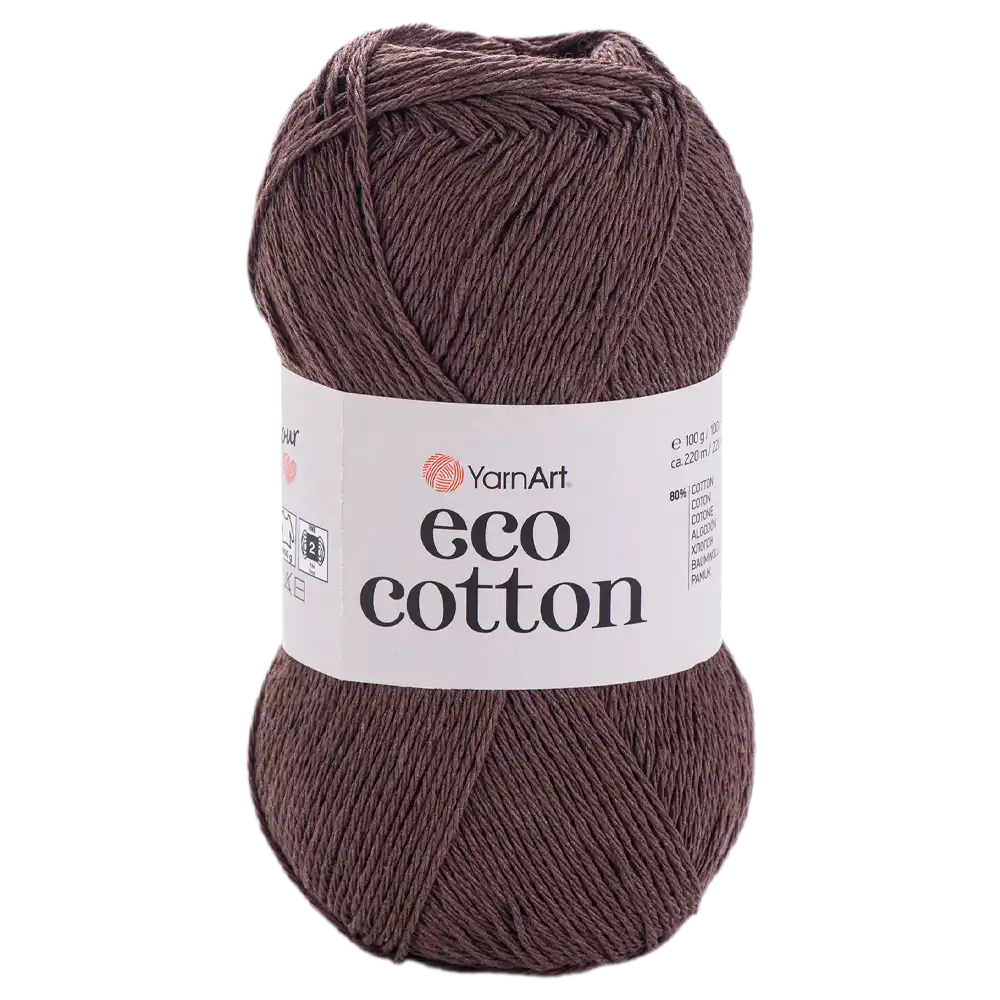 #Farbe_YarnArt Eco-Cotton | 777 Braun