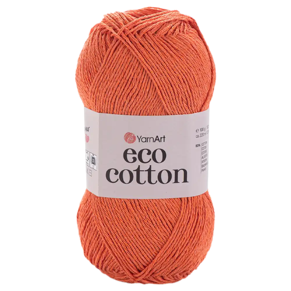 #Farbe_YarnArt Eco-Cotton | 779 Kürbis