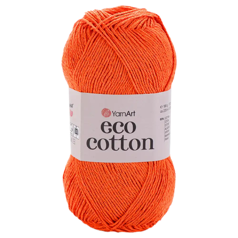 #Farbe_YarnArt Eco-Cotton | 800 Orange