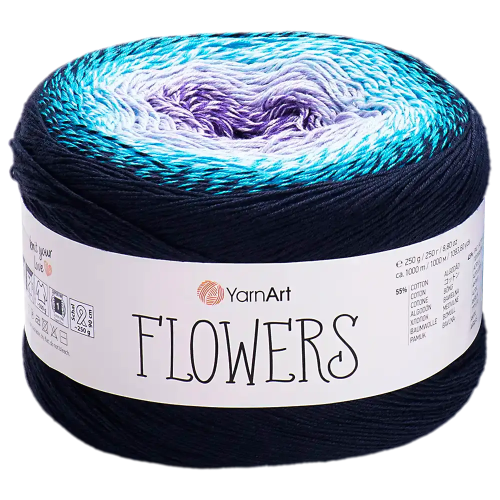 #Farbe_YarnArt Flowers | 254