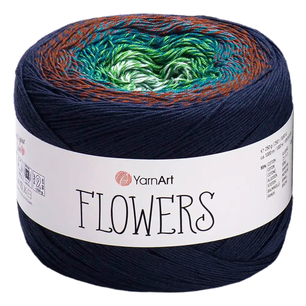 #Farbe_YarnArt Flowers | 266
