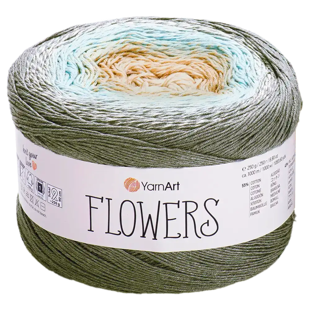 #Farbe_YarnArt Flowers | 268