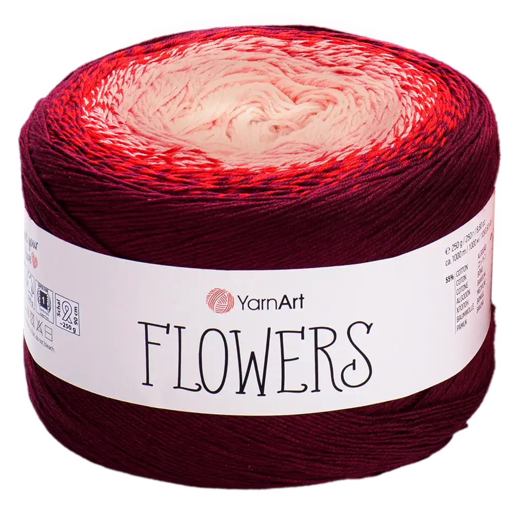 #Farbe_YarnArt Flowers | 269
