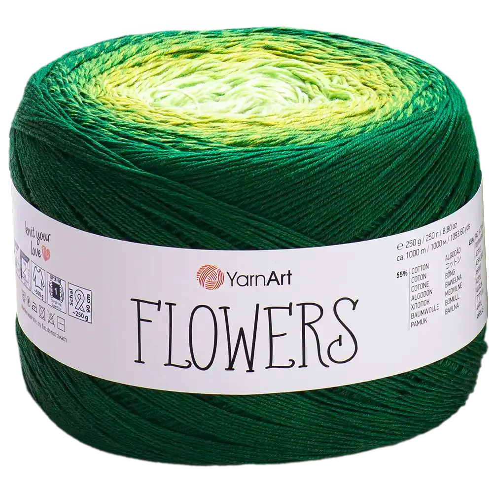 #Farbe_YarnArt Flowers | 283