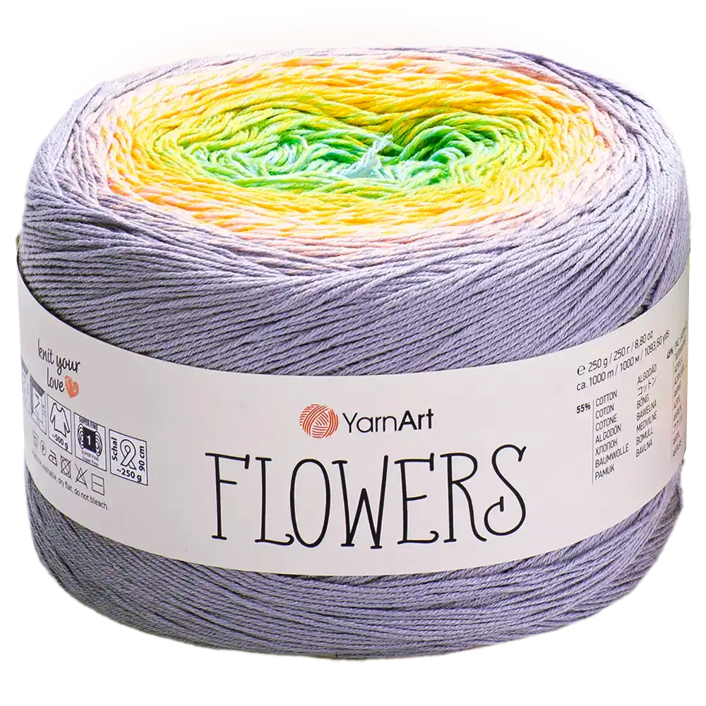 #Farbe_YarnArt Flowers | 285
