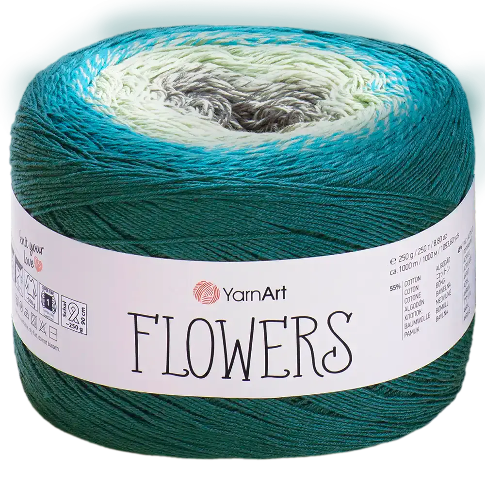 #Farbe_YarnArt Flowers | 289