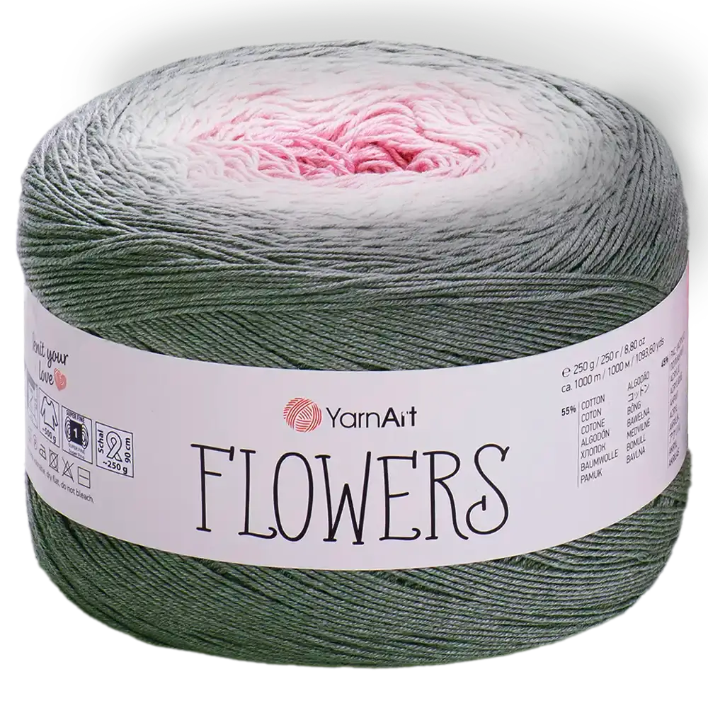 #Farbe_YarnArt Flowers | 293