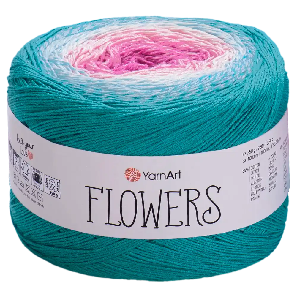 #Farbe_YarnArt Flowers | 294