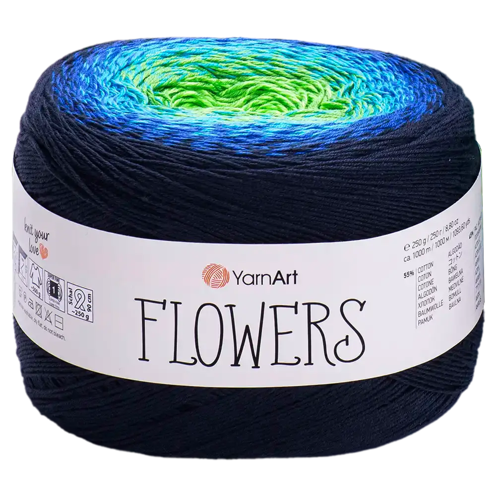 #Farbe_YarnArt Flowers | 300