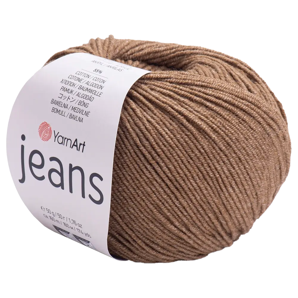 #Farbe_YarnArt Jeans | 40 Braun