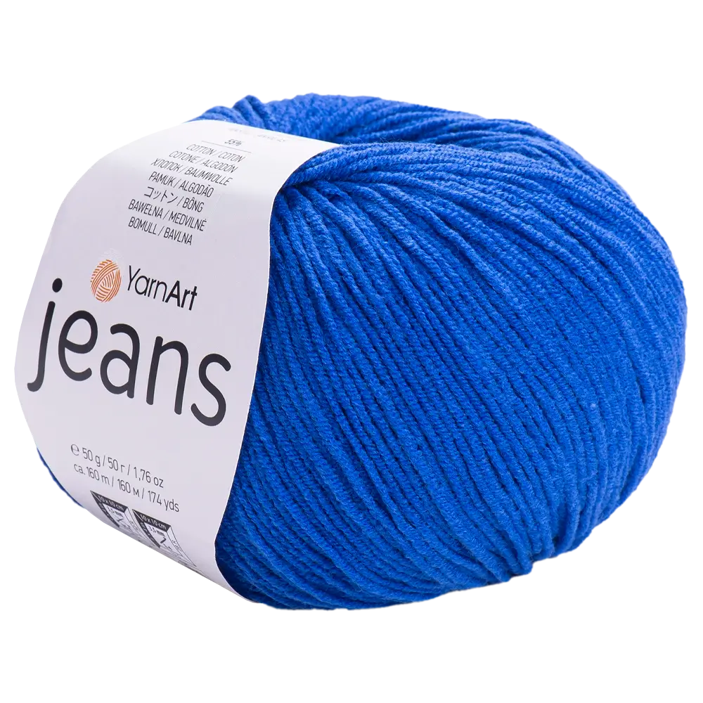 #Farbe_YarnArt Jeans | 47 Königsblau