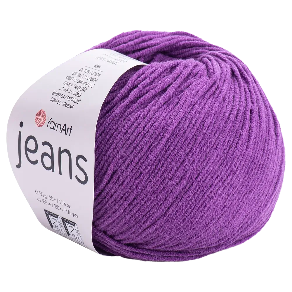 #Farbe_YarnArt Jeans | 50 Violett