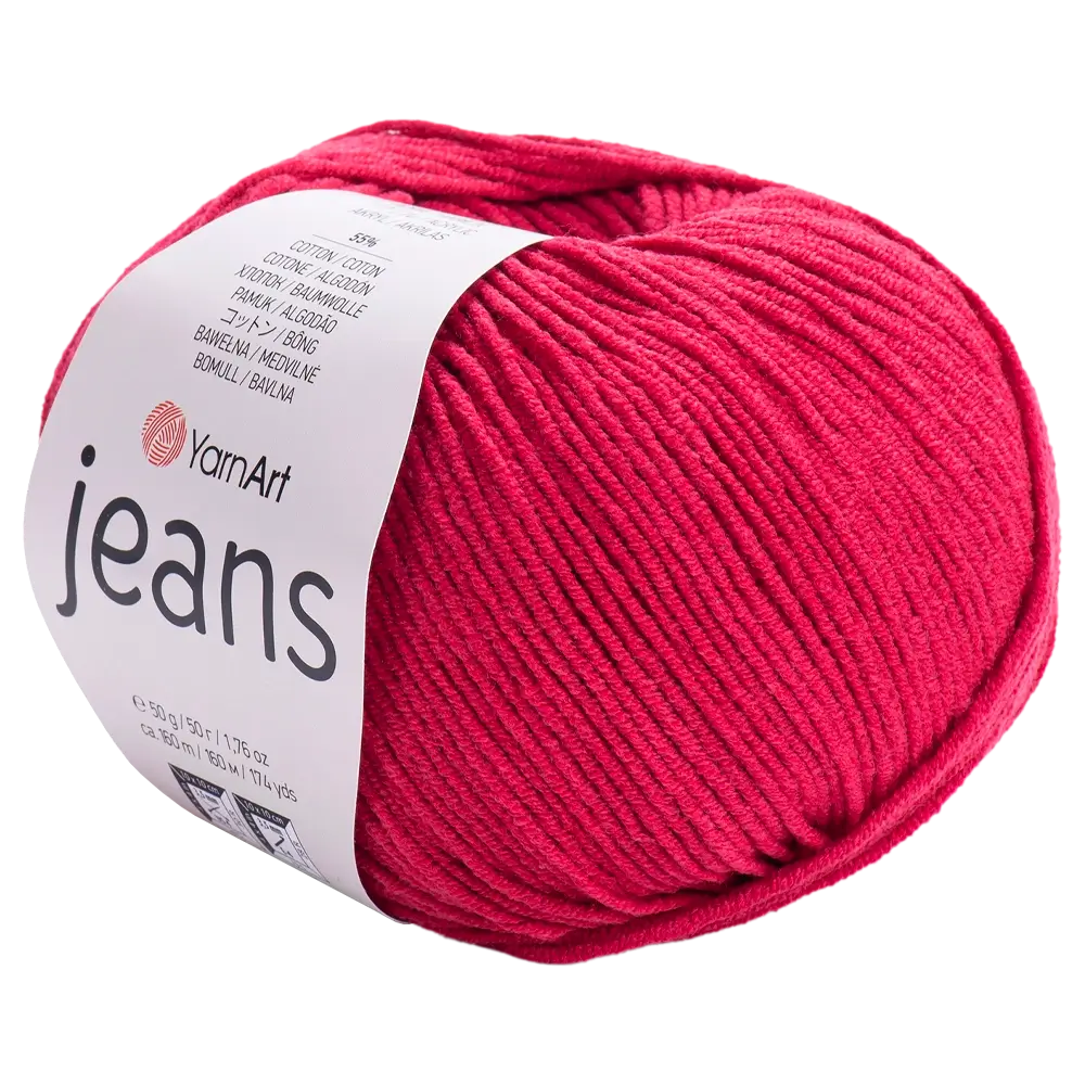 #Farbe_YarnArt Jeans | 51 Kirschrot