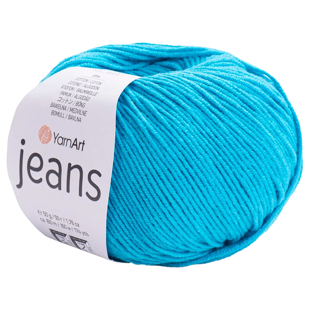 #Farbe_YarnArt Jeans | 55 Türkis