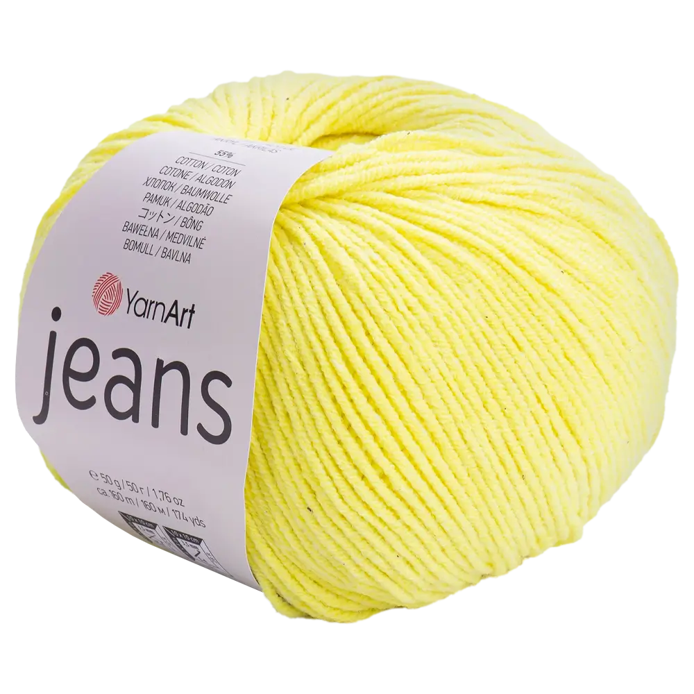 #Farbe_YarnArt Jeans | 58 Neongelb