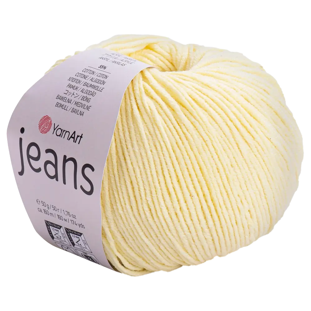 #Farbe_YarnArt Jeans | 67 Hellgelb