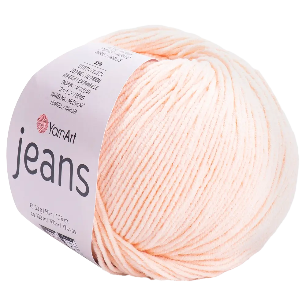 #Farbe_YarnArt Jeans | 73 Pastellapricot
