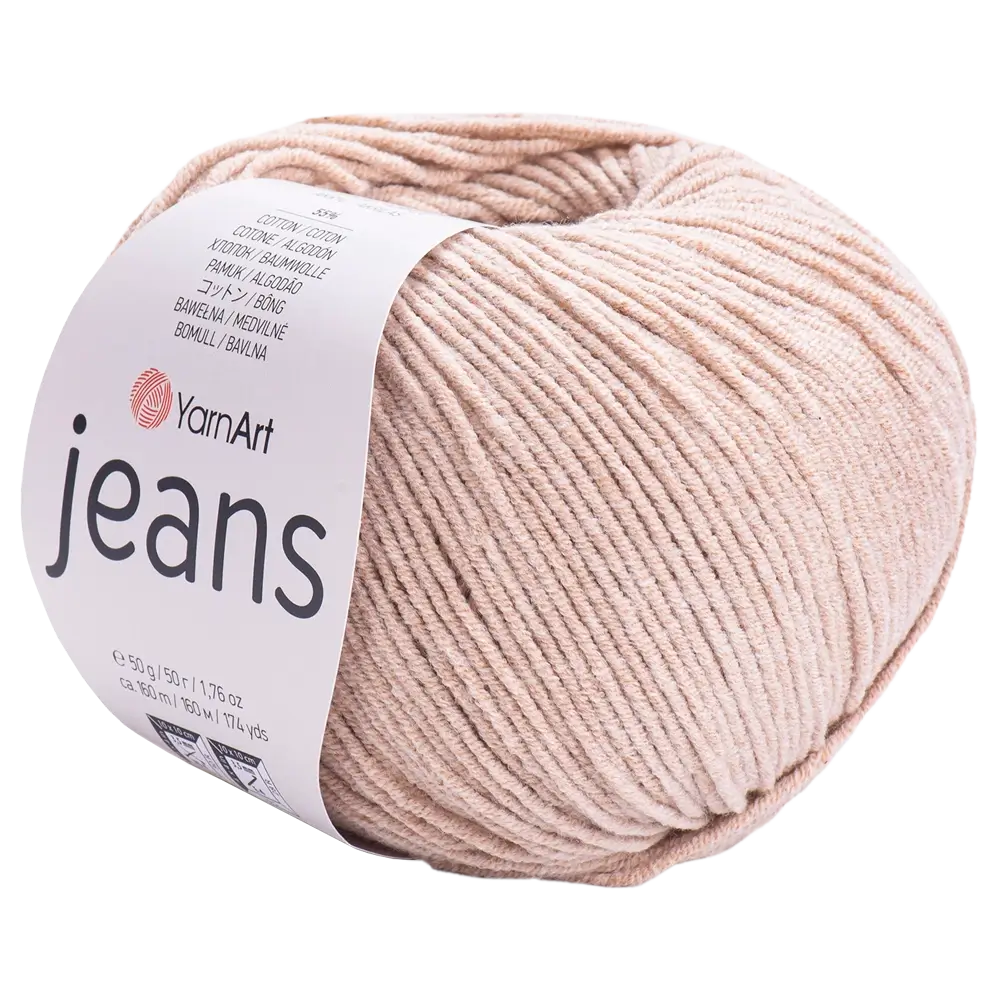 #Farbe_YarnArt Jeans | 87 Pastellbraun