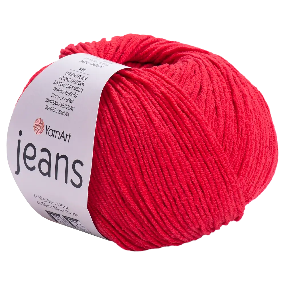 #Farbe_YarnArt Jeans | 90 Rot