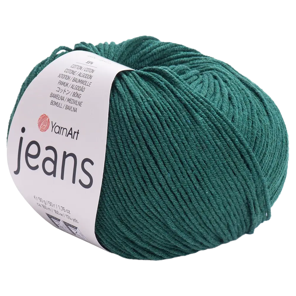 #Farbe_YarnArt Jeans | 92 Flaschengrün