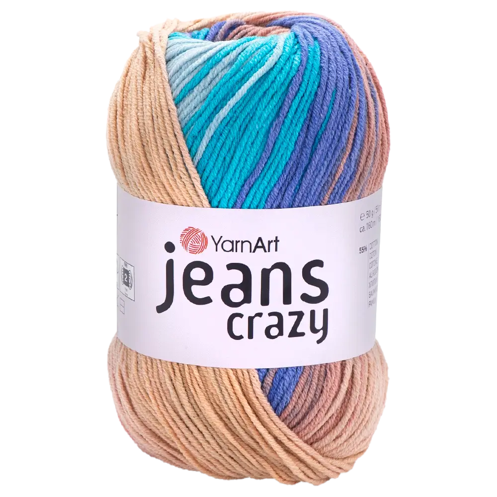 #Farbe_YarnArt Jeans Crazy | 8207