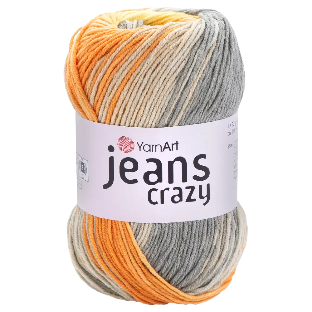 #Farbe_YarnArt Jeans Crazy | 8210