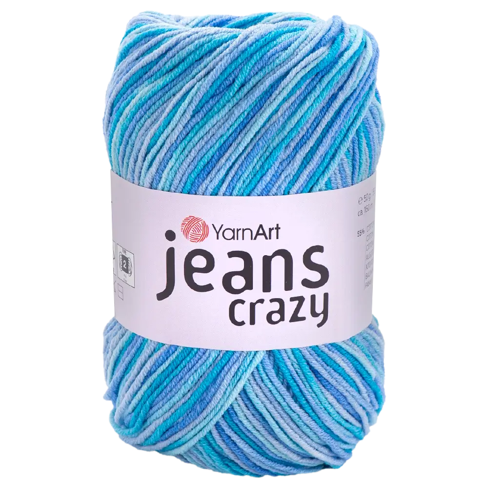 #Farbe_YarnArt Jeans Crazy | 8212