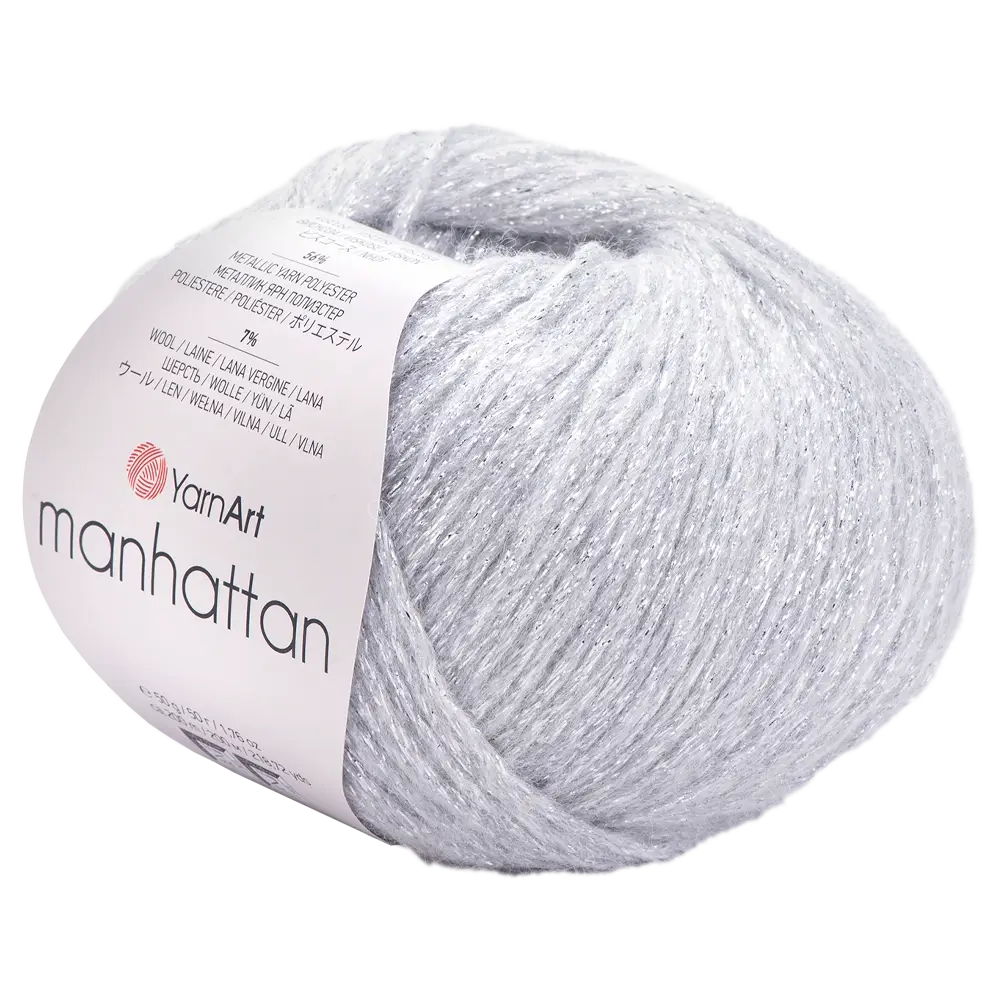 #Farbe_YarnArt Manhattan | 901 Silber