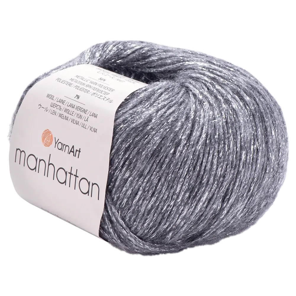#Farbe_YarnArt Manhattan | 903 Silbergrau