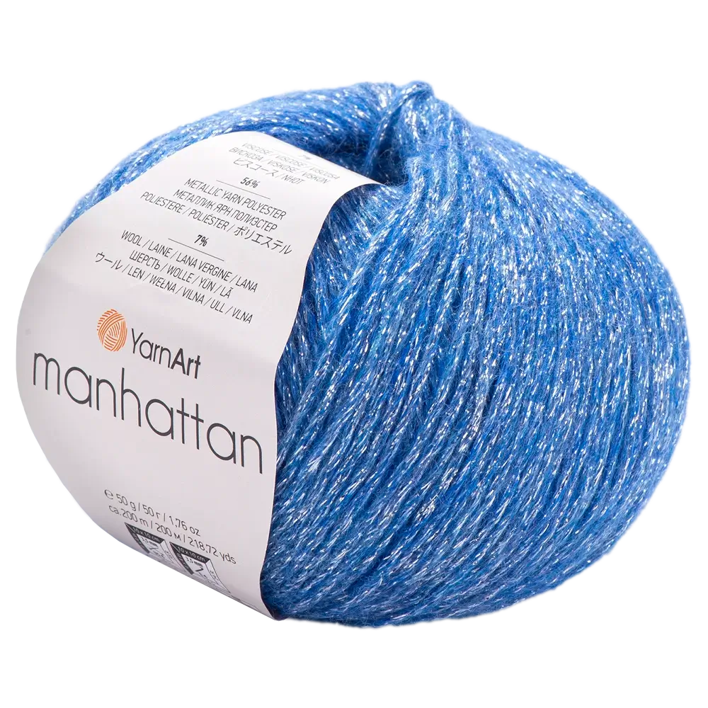 #Farbe_YarnArt Manhattan | 907 Hellblau
