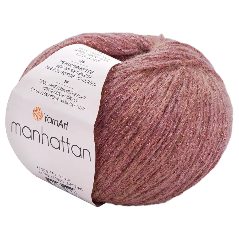 #Farbe_YarnArt Manhattan | 909 Altrosa