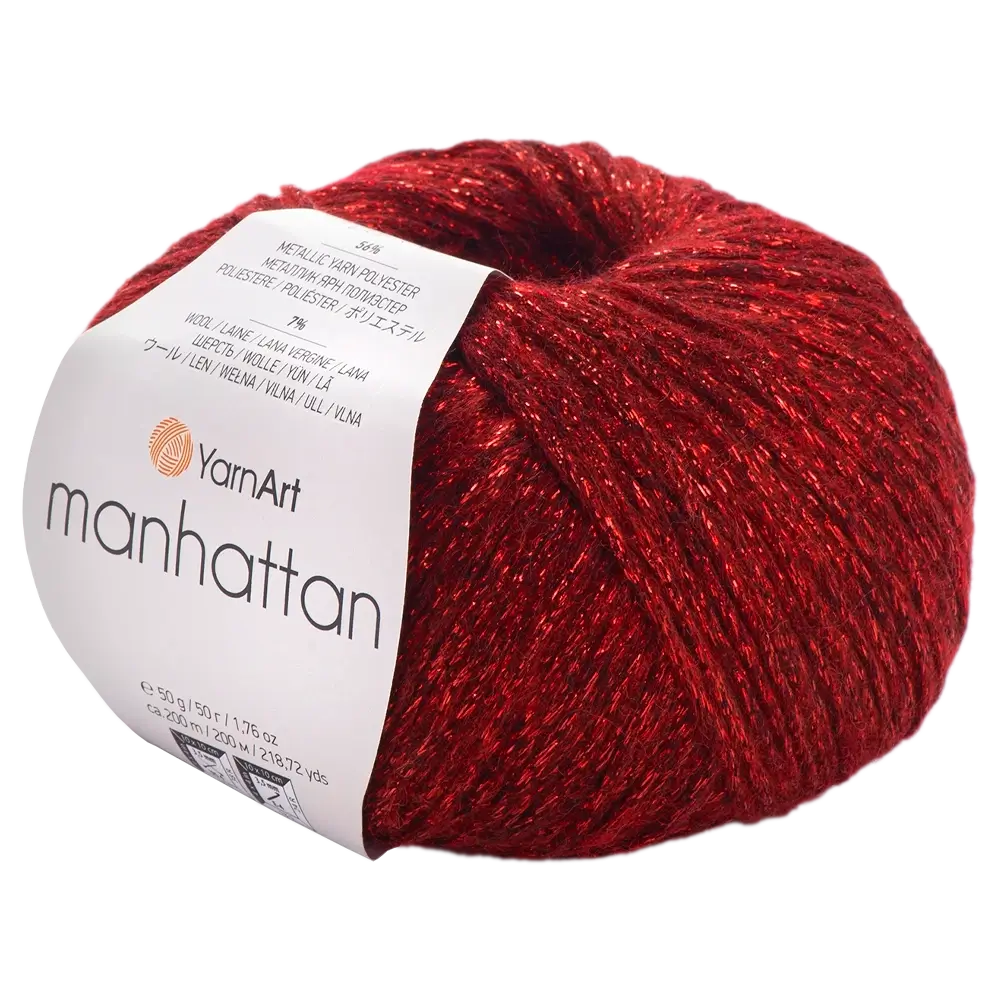#Farbe_YarnArt Manhattan | 913 Rot