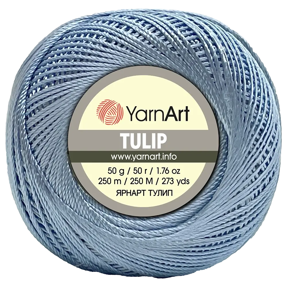 #Farbe_YarnArt Tulip | 408 Hellblau