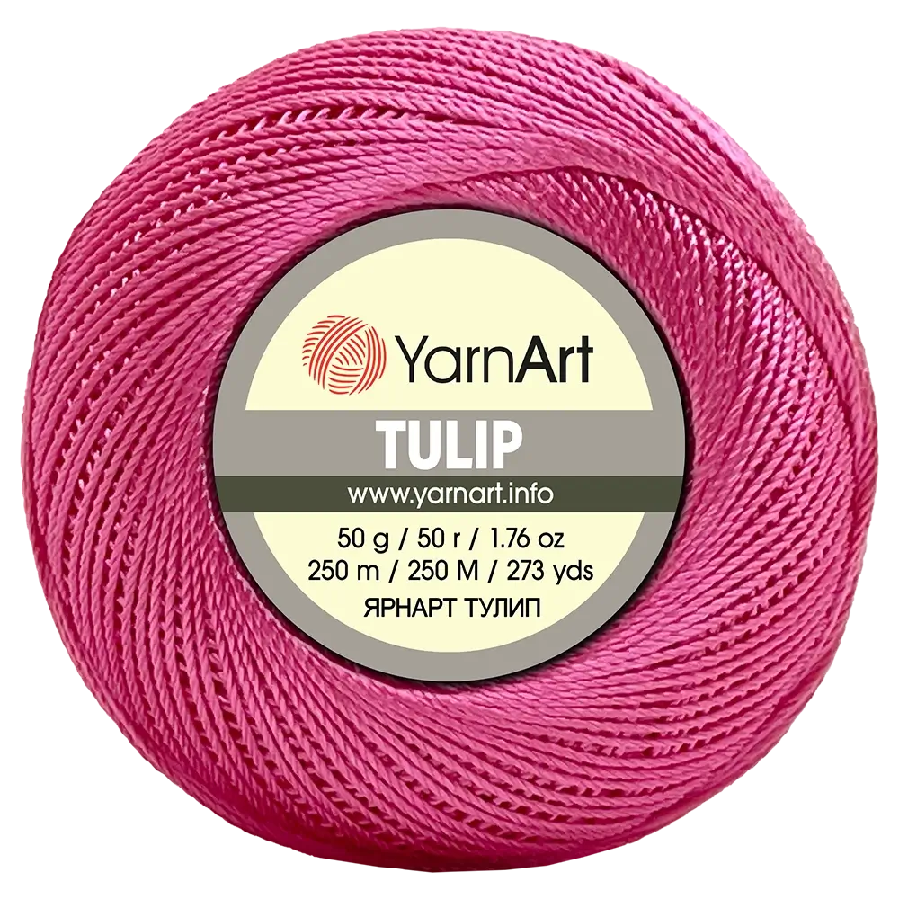 #Farbe_YarnArt Tulip | 419 Magenta